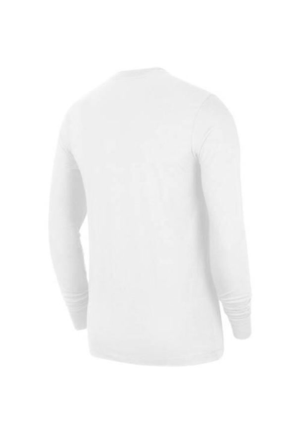 Koszulka sportowa męska Nike Air Jordan Sport Dna. Kolor: biały. Długość rękawa: długi rękaw. Długość: długie. Sport: koszykówka