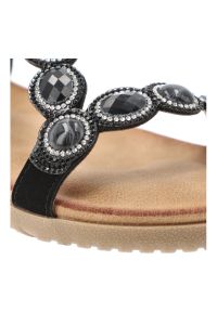 Czarne Sandały Artiker Modne Obuwie Damskie. Okazja: na co dzień. Kolor: czarny. Sezon: lato. Styl: casual, glamour #2