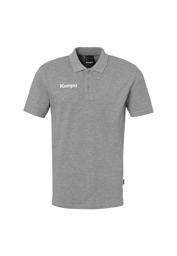 KEMPA - Koszulka polo dla dzieci Kempa Classic. Typ kołnierza: polo. Kolor: czarny, biały, szary, wielokolorowy. Styl: młodzieżowy