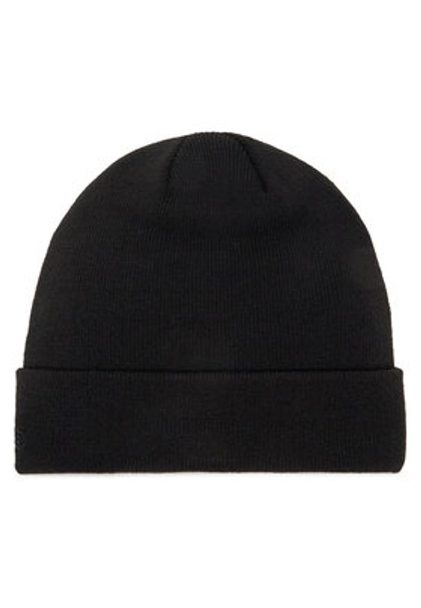 New Era Czapka New York Yankees Metallic Badge Black Cuff Knit Beanie 60424815 Czarny. Kolor: czarny. Materiał: materiał, akryl