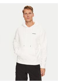 OFF-WHITE - Off-White Bluza OMBB097F22FLE0150110 Biały Regular Fit. Kolor: biały. Materiał: bawełna