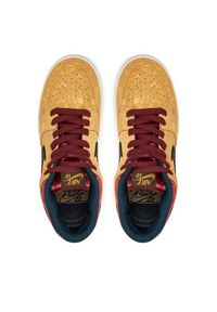 Nike Sneakersy Sb Dunk Low Pro FZ1278 200 Żółty. Kolor: żółty. Materiał: zamsz, skóra #5