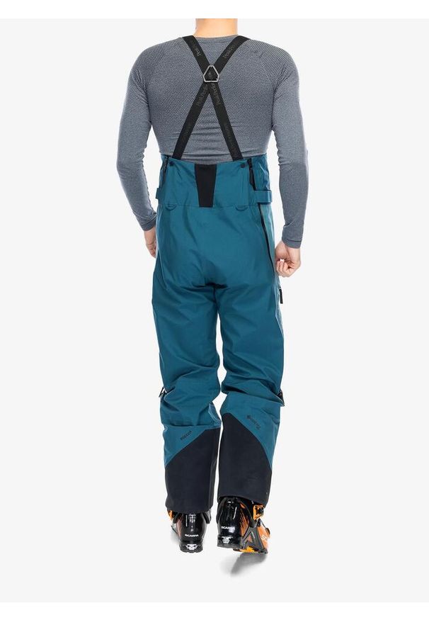 Spodnie narciarskie męskie Peak Performance Vertical GORE-TEX Pro Bib Pants. Kolor: zielony. Technologia: Gore-Tex. Sport: narciarstwo