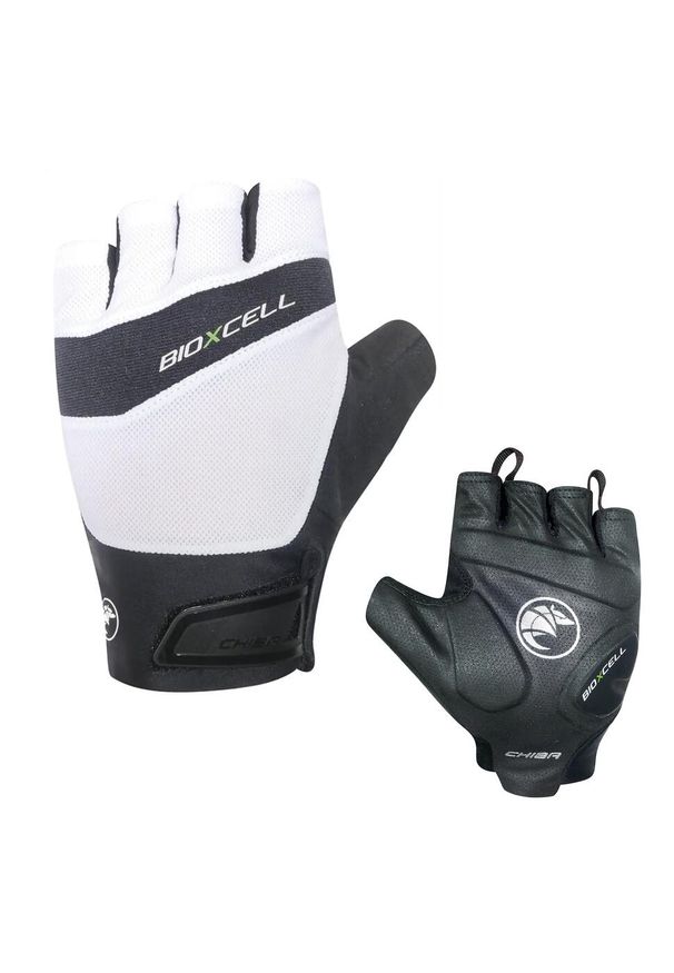 CHIBA - Rękawiczki rowerowe Chiba Bioxcell Pro. Kolor: biały