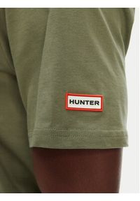 Hunter T-Shirt Duart Graphic HARM0033251 Khaki Regular Fit. Kolor: brązowy. Materiał: bawełna #3
