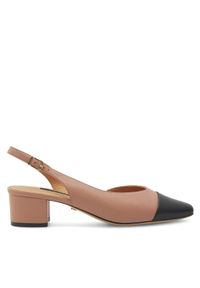 Gino Rossi - GINO ROSSI Czółenka 4893-01 Beżowy. Kolor: beżowy. Materiał: skóra #1