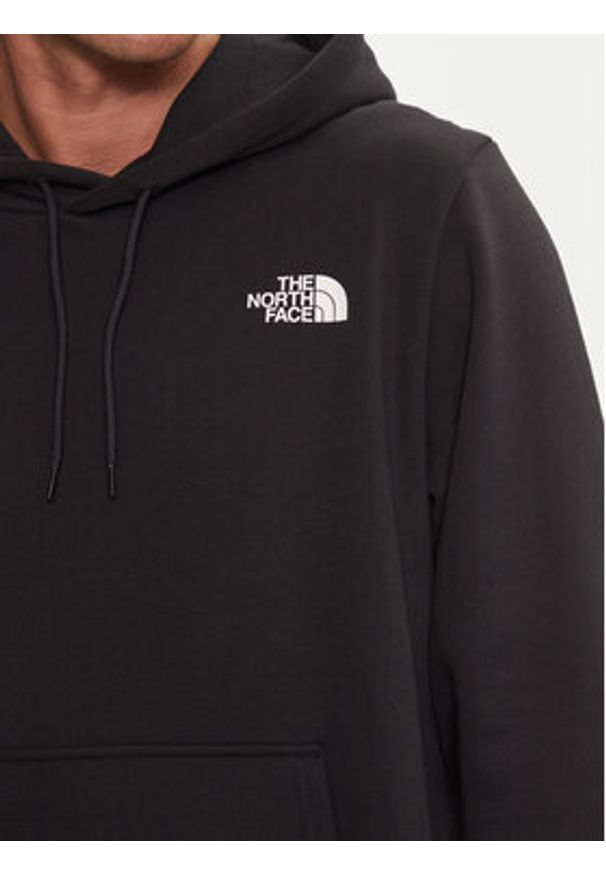 The North Face Bluza Simple Dome NF0A89FC Czarny Regular Fit. Kolor: czarny. Materiał: syntetyk, bawełna
