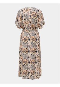 JDY Sukienka koszulowa 15318215 Beżowy Regular Fit. Kolor: beżowy. Materiał: wiskoza. Typ sukienki: koszulowe #6