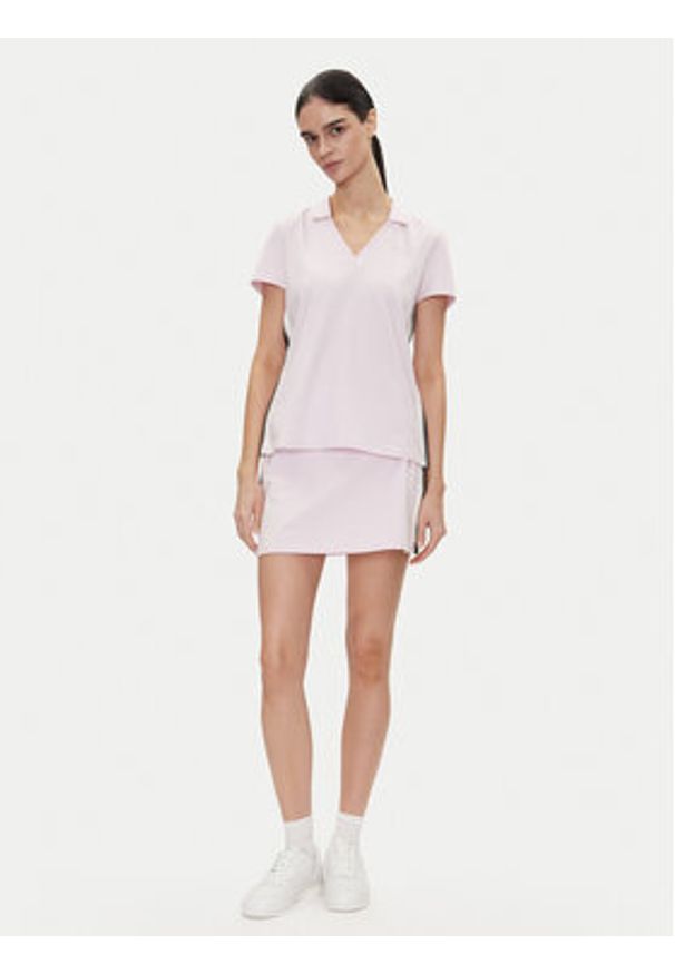 DKNY Sport Spódnica mini DP5K1004 Różowy Regular Fit. Kolor: różowy. Materiał: bawełna. Styl: sportowy