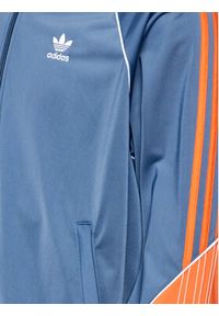 Adidas - adidas Bluza Tricot Sst Track HI3003 Niebieski Regular Fit. Kolor: niebieski. Materiał: syntetyk #6