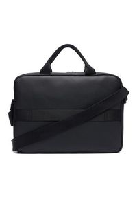 TOMMY HILFIGER - Tommy Hilfiger Torba na laptopa Th Metro Computer Bag AM0AM14517 Czarny. Kolor: czarny. Materiał: skóra #4