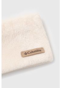columbia - Columbia opaska kolor beżowy. Kolor: beżowy. Materiał: dzianina #2