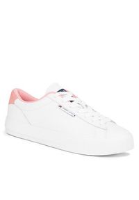 Tommy Jeans Sneakersy Tjw Cupsole Sneaker Ess EN0EN02508 Biały. Kolor: biały. Materiał: skóra #4