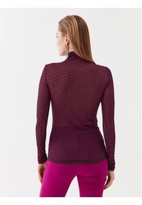 Pinko - PINKO Bluzka Lamu 101813 A13G Różowy Slim Fit. Kolor: różowy. Materiał: syntetyk #5