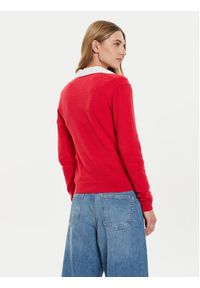 United Colors of Benetton - United Colors Of Benetton Sweter 1002D4488 Różowy Regular Fit. Kolor: różowy. Materiał: wełna