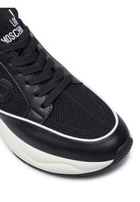 Love Moschino - LOVE MOSCHINO Sneakersy JA15416G0LIYK00A Czarny. Kolor: czarny. Materiał: materiał