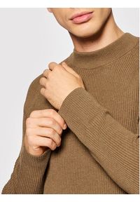 Jack&Jones PREMIUM Sweter Perfect 12193517 Zielony Regular Fit. Kolor: zielony. Materiał: bawełna