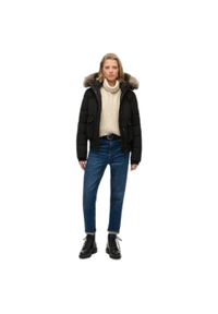Damska kurtka puchowa Superdry Ella Everest. Kolor: czarny. Materiał: puch. Sezon: zima #2