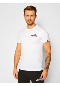 Ellesse T-Shirt Voodoo SHB06835 Biały Regular Fit. Kolor: biały. Materiał: bawełna