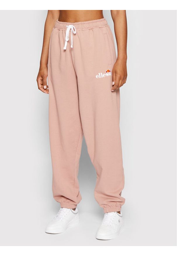 Ellesse Spodnie dresowe Velam SGM13150 Różowy Regular Fit. Kolor: różowy. Materiał: bawełna, dresówka