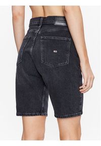 Tommy Jeans Szorty jeansowe Harper DW0DW15594 Czarny Regular Fit. Kolor: czarny. Materiał: jeans, bawełna