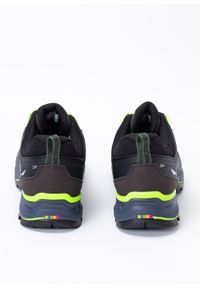 Salewa - Buty trekkingowe męskie zielone SALEWA MS MTN TRAINER LITE GTX. Okazja: na spacer. Zapięcie: sznurówki. Kolor: zielony. Materiał: guma, zamsz, nylon, skóra. Szerokość cholewki: normalna. Sport: turystyka piesza #3