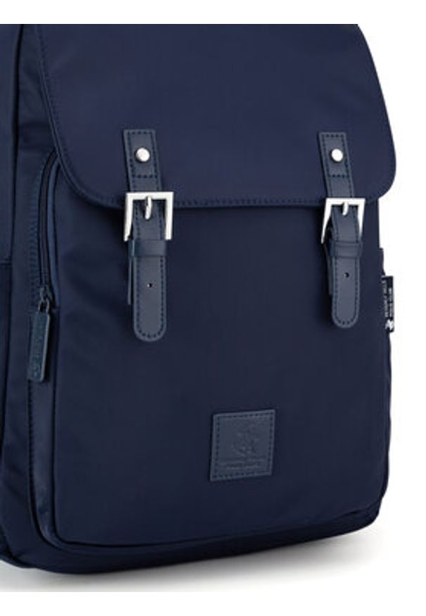 Beverly Hills Polo Club Plecak BHPC-K-021-06 Granatowy. Kolor: niebieski. Materiał: materiał, nylon