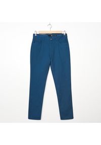 House - Spodnie slim fit - Granatowy. Kolor: niebieski #1