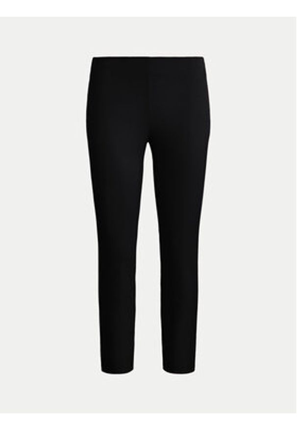 Lauren Ralph Lauren - LAUREN RALPH LAUREN Spodnie materiałowe Skinny Fit Streç Pantolon 200687713003 Czarny Regular Fit. Kolor: czarny. Materiał: bawełna