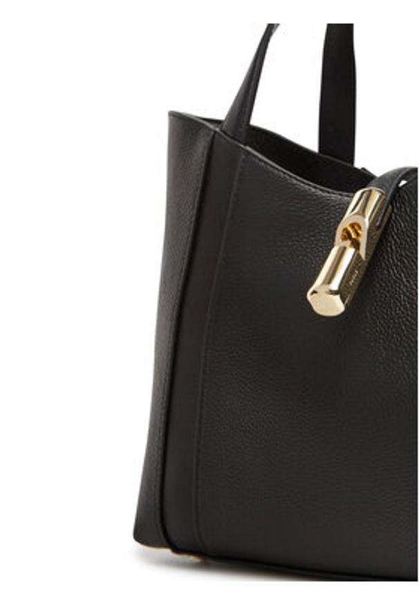 Furla Torebka Goccia S WB01789 BX3353 KH O6000 Czarny. Kolor: czarny. Materiał: skórzane
