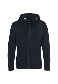 AWDIS - Bluza Z Kapturem Dla Dorosłych Unisex Just Hoods Graduate Heavyweight. Typ kołnierza: kaptur. Kolor: niebieski