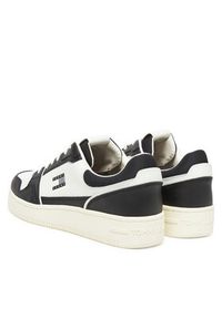 Tommy Jeans Sneakersy Tjm Retro Basket EM0EM01610 Biały. Kolor: biały. Materiał: skóra #5