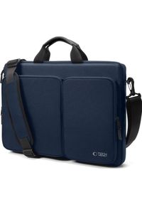 TECH-PROTECT - Torba Tech-Protect Defender Bag Laptop 17 granatowy. Kolor: niebieski. Materiał: materiał. Styl: elegancki, casual #3