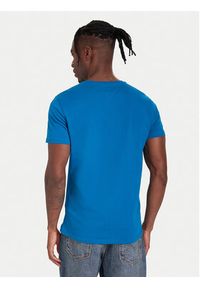 Tommy Jeans T-Shirt DM0DM04411 Niebieski Regular Fit. Kolor: niebieski. Materiał: bawełna #2