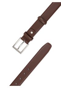 Pako Lorente - PAKO LORENTE – Kamelowy skórzany pasek męski. Materiał: skóra #2