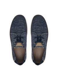 Clarks Półbuty Easeway Lace 26187413 Granatowy. Kolor: niebieski. Materiał: materiał #6