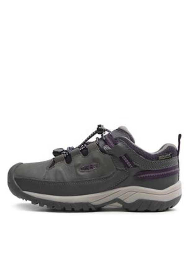 keen - Keen Trekkingi Targhee Low Wp 1026295 Szary. Kolor: szary. Materiał: nubuk, skóra. Sport: turystyka piesza