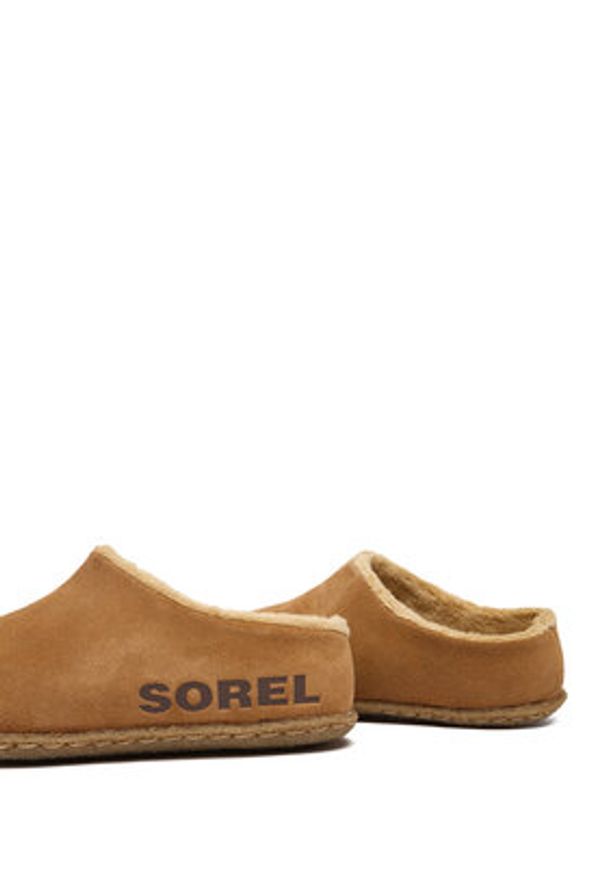 sorel - Sorel Kapcie Youth Lanner Ridge™ II NY3926 Brązowy. Kolor: brązowy. Materiał: skóra, zamsz