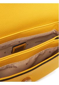 Guess Torebka Calebra Mini HWBG95 36780 Żółty. Kolor: żółty. Materiał: skórzane