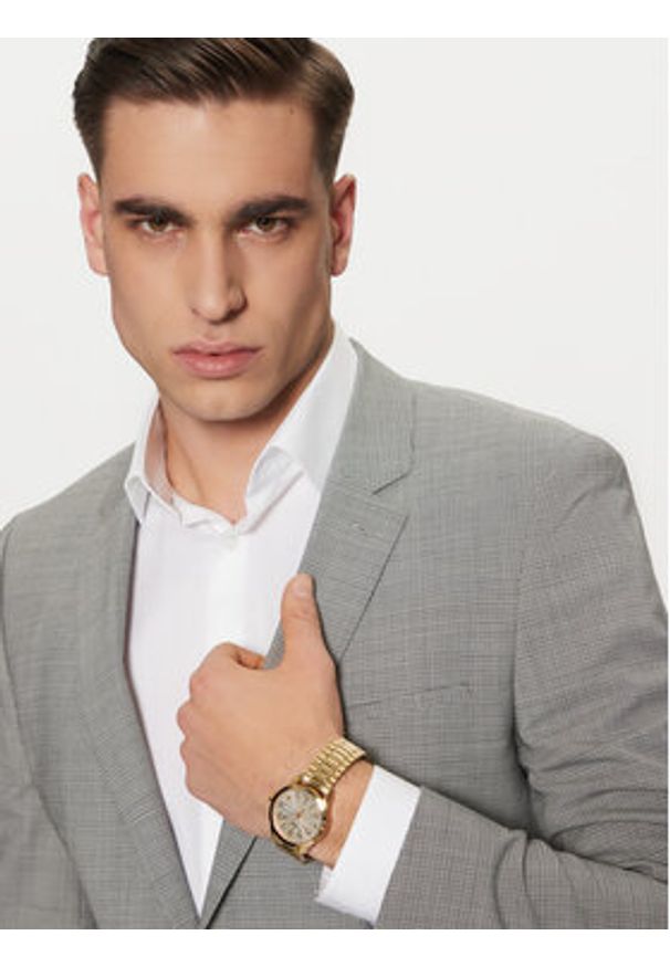 Timex Zegarek South Street Sport TWG063800 Złoty. Kolor: złoty. Styl: sportowy, street