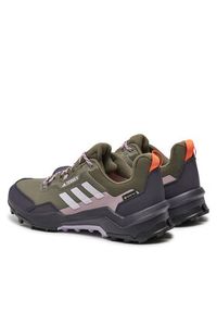 Adidas - adidas Trekkingi Terrex AX4 GORE-TEX IG6581 Zielony. Kolor: zielony. Materiał: mesh, materiał #3