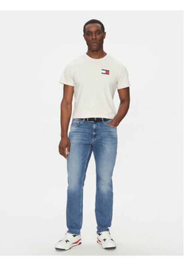 Tommy Jeans Jeansy Ryan DM0DM21011 Niebieski Slim Fit. Kolor: niebieski