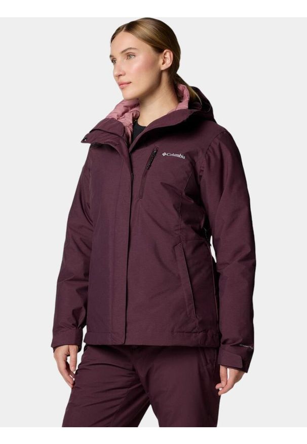 columbia - Kurtka Narciarska Damska Columbia Whirlibird V. Kolor: czerwony, różowy, wielokolorowy. Sezon: zima. Sport: narciarstwo