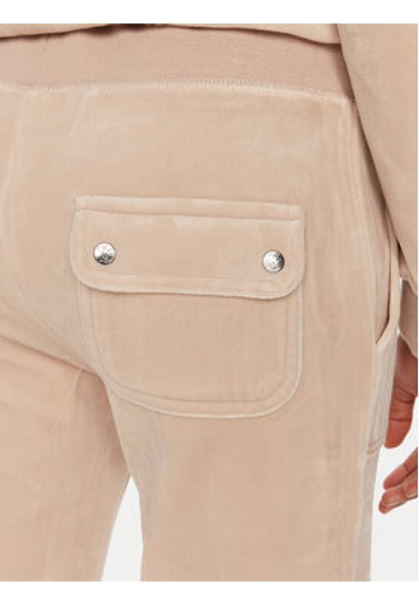 Juicy Couture Spodnie dresowe Del Ray JCAP180 Różowy Regular Fit. Kolor: różowy. Materiał: syntetyk