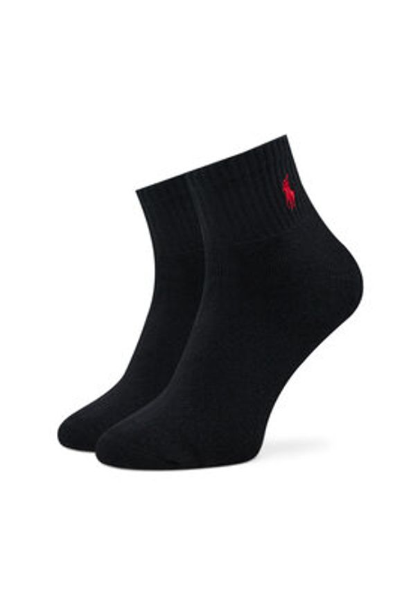 Polo Ralph Lauren Skarpety długie 449655220001 Czarny. Kolor: czarny. Materiał: bawełna