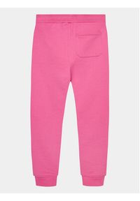 Calvin Klein Jeans Spodnie dresowe Logo IG0IG02285 Różowy Regular Fit. Kolor: różowy. Materiał: bawełna #2