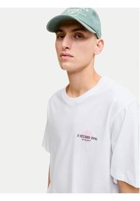 Jack & Jones T-Shirt Corals Tee 12288345 Biały Regular Fit. Kolor: biały. Materiał: bawełna #8
