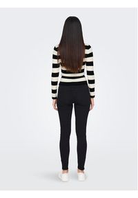 JDY Sweter 15277223 Beżowy Regular Fit. Kolor: beżowy. Materiał: wiskoza #7
