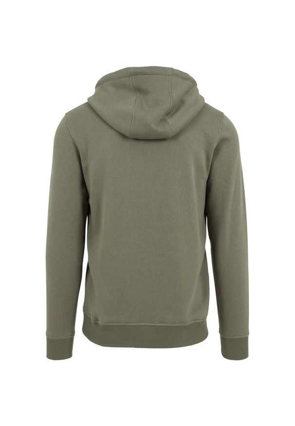 Urban Classics - Męska Bluza Z Kapturem Basic. Typ kołnierza: kaptur. Kolor: zielony