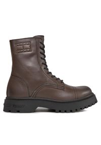 Tommy Jeans Trzewiki Tjm Casual Boot EM0EM01244 Brązowy. Okazja: na co dzień. Kolor: brązowy. Styl: casual #1